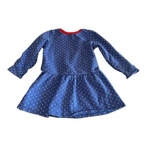 Mini Boden Dot Knit Dress